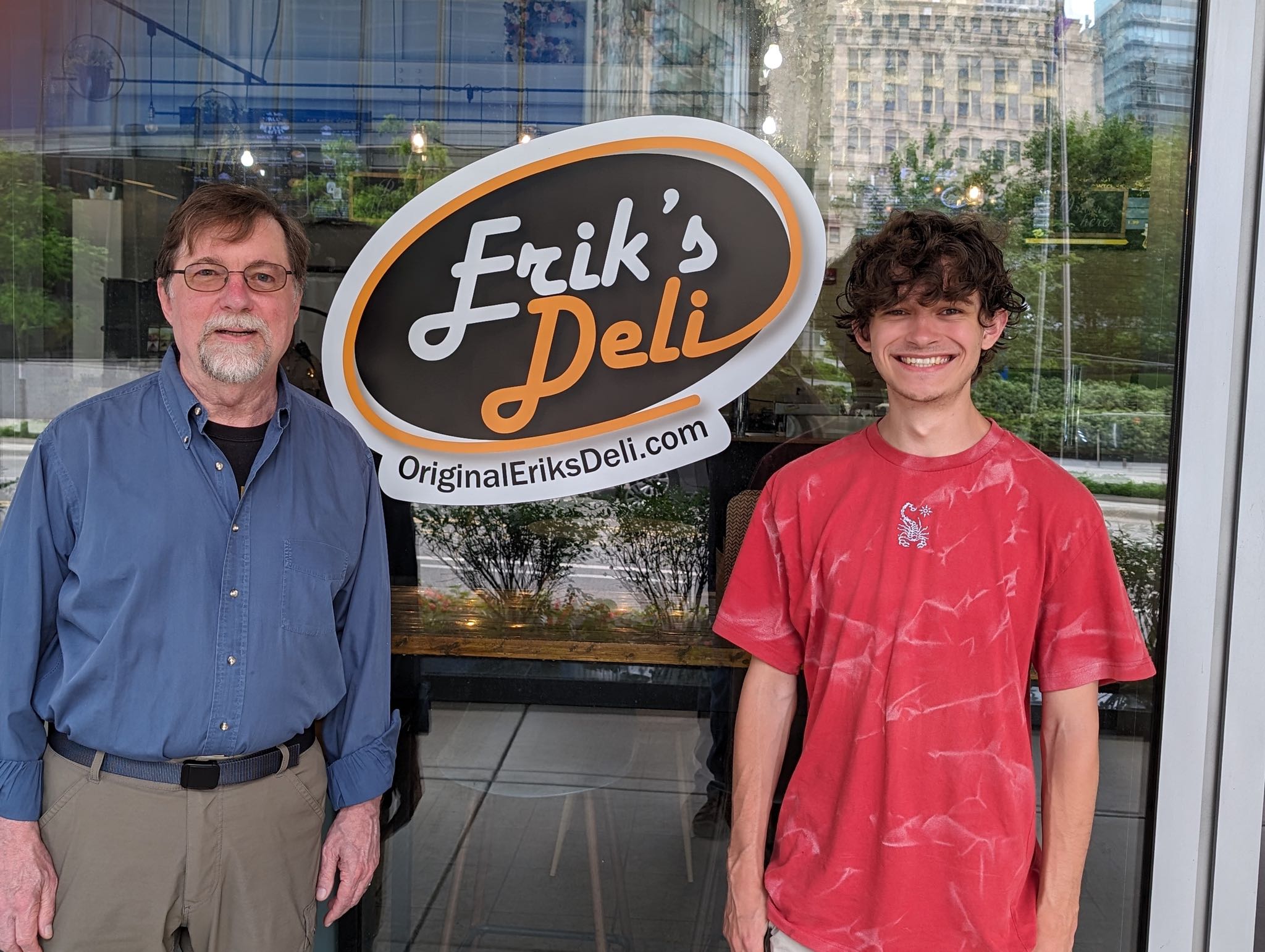 Eric and Aymeric in Chicago