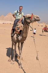Kirk on a Camel, Egypt