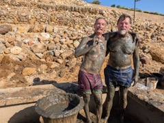 Dead Sea Mud Bath, Jordan