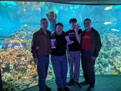 Collinson Clan at Baltimore Aquarium