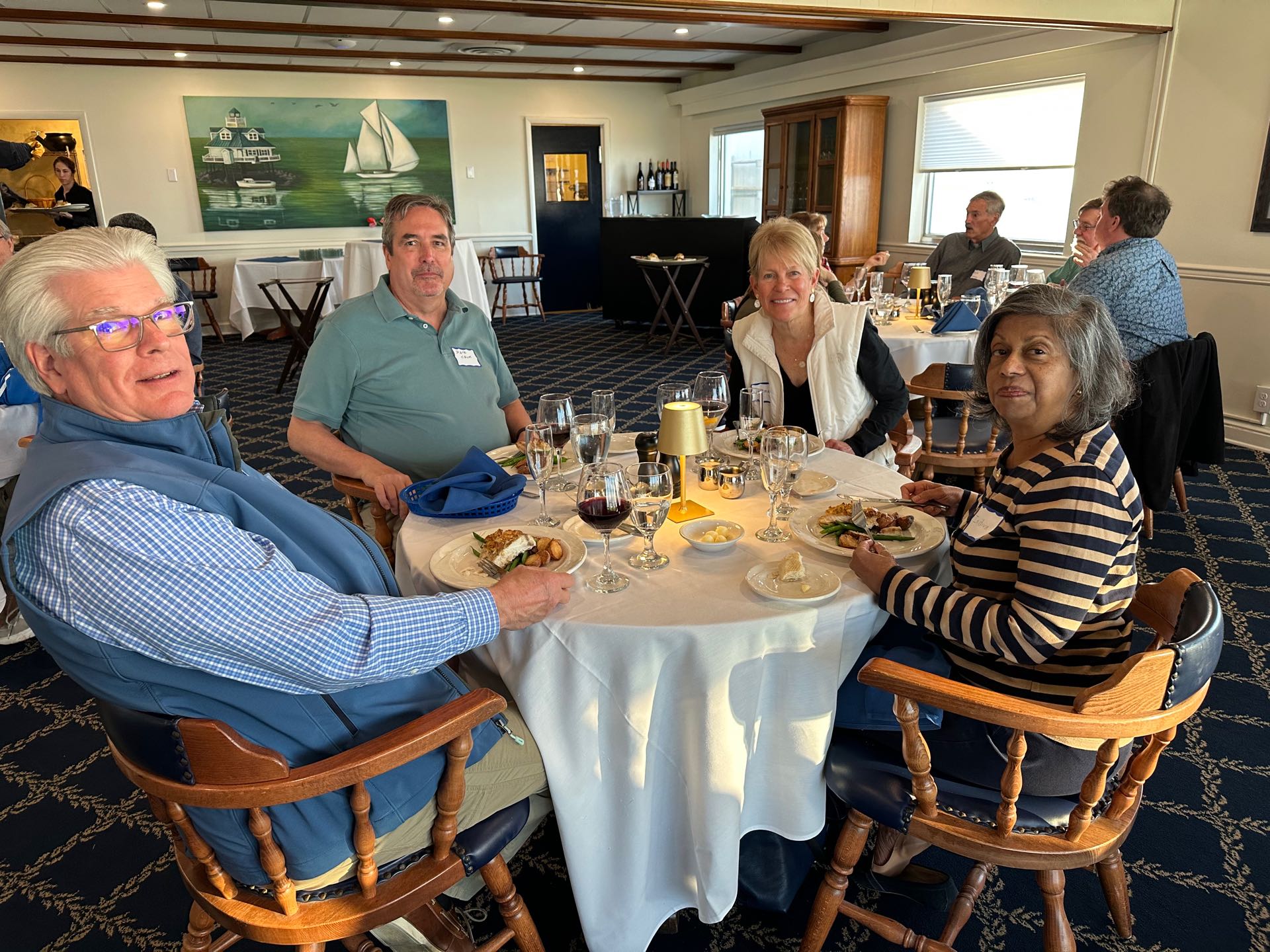 Arnold Hammann, Dave Crum, Donna Newcomer, Indira Crum