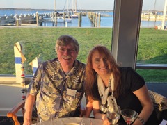 Jim and Paige at Jim's Birthday Party